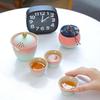 Portable Ceramic Travel Tea Set - Perfect for Outdoor Events, Holidays, and Corporate Gifts.