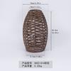 Papierseil-Kronleuchter Neuer chinesischer Imitation-Rattan-Lampenschirm B&B-Restaurant Hot-Pot-Shop Kreative DIY-Beleuchtung Web-Beleuchtung Dekoration