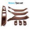 LHD Car Interior Armrest Door Handle Panel Inside Trim Cover Set For BMW 5 Series F10 F11 F18 520i 523i 525i 528i 535i