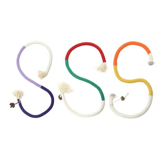 Cat Chew Rope Cotton Rope Cat Chew Toy Safe Teeth Cleaning Toy Interactive Kitten Nip Toy for Hunting Instinct Stimulation Boredom Relief