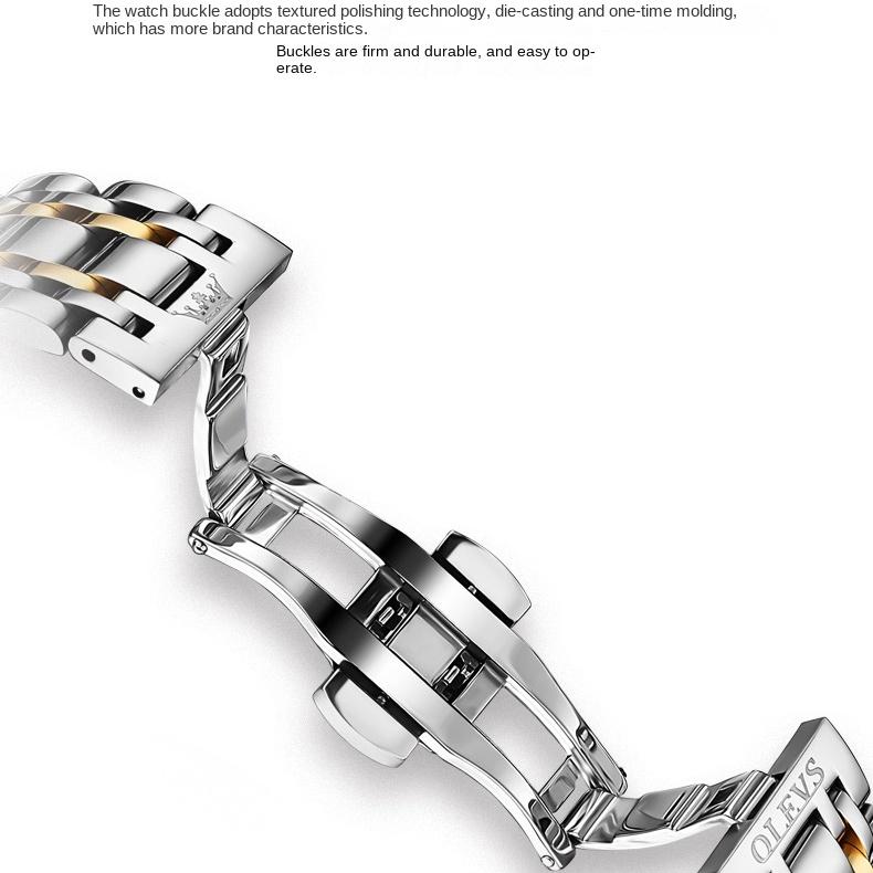 OLEVS Brand Multi-function Tourbillon Men's Watch Mechanical Watch Glow-in-the-dark Trend Men's Watch Business Model