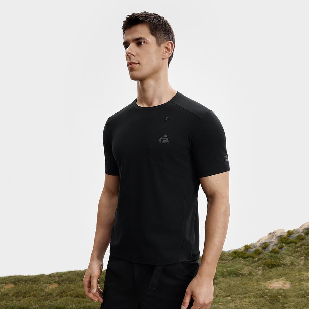 Fila Explorer Fashion Simple Casual Outdoor Daily Versatile Skin-Friendly Soft Comfortable Sports Short Sleeve T-Shirt Men T-Shirts A11M537106F-BK