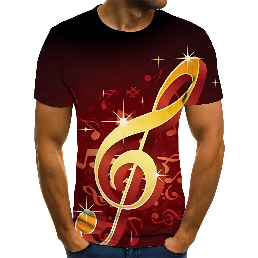 Men's T 3D T-shirt, song, T-shirt, fashionable men, summer, summer IOG popular short sleeved shirt, T-shirt, men's TS T-shirt design