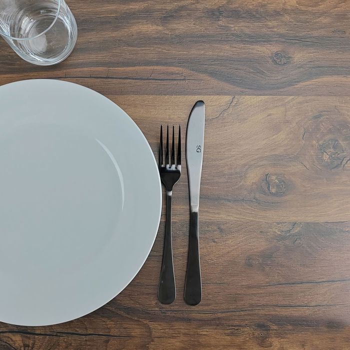 Table - Round chêne hunton - 70 x 70 cm - Bois aggloméré - Style contemporain