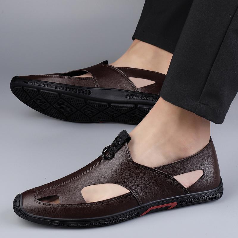 Men Casual Sneakers Breathable Loafers Sneakers 2024 New Fashion Comfortable Flat Handmade Retro Leisure Loafers Shoes Men Shoes