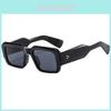 Fashion Trendy Square Sunglasses With Uv400 Protection For Casual Wear