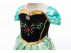 2023 Summer Frozen Princess Anna Dress for Girls - Birthday & Holiday Performance Outfit