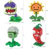 16 Stili Plants vs Zombies 2 Blocchi Saggezza Bambino Giocattolo Figura Girasole Sparasemi Ciliegio Testa di Ciliegio Zombie Gioco Regalo per Bambini
