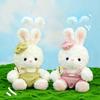 Rabbit Hat Plush Toy Cute Stuffed Animal Doll Cartoon Children Gift Birthday