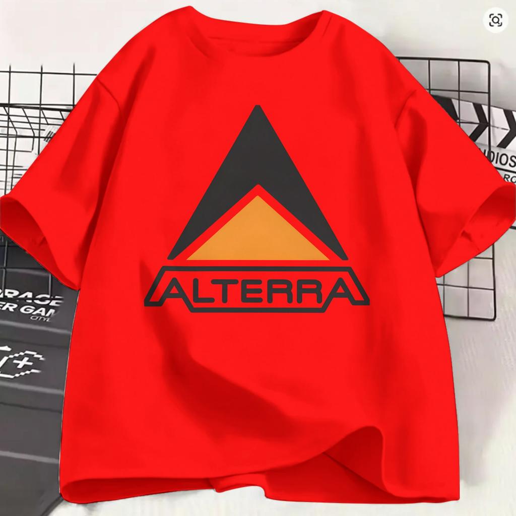 Unisex Subnautica 2 T Shirt Alterra 100 Cotton Clothing Amazing Short Sleeve O Neck Tees Gift Idea Tshirt