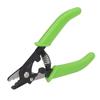 Green 3 Diameter Hole Optical Fiber Wire Stripper Simple Operation Optical Fiber Stripping Plier Cutter