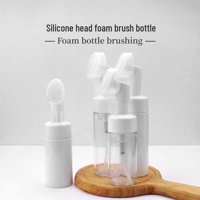 Silicone Foam Brush Bottle for Facial Cleansing (100ml/150ml)
