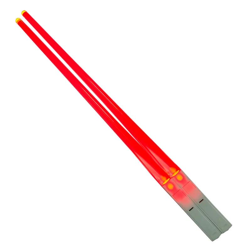 1Pair LED Luminous Chopsticks Light Up Dinning Party Tableware Multicolor Kitchen Accessories Led Stick Kitchenware Idea Product