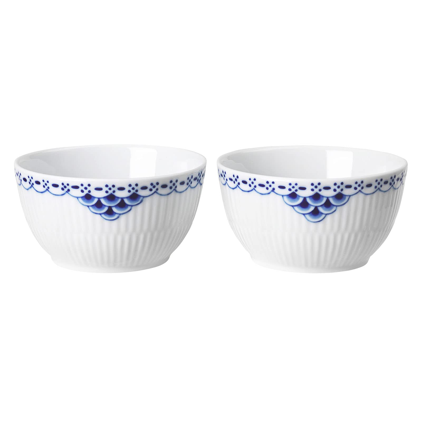 

[Officially Imported] Royal Copenhagen Princess Bowl Pair, 8cm, Set of 2, Wedding Gift, Product Number 1062486