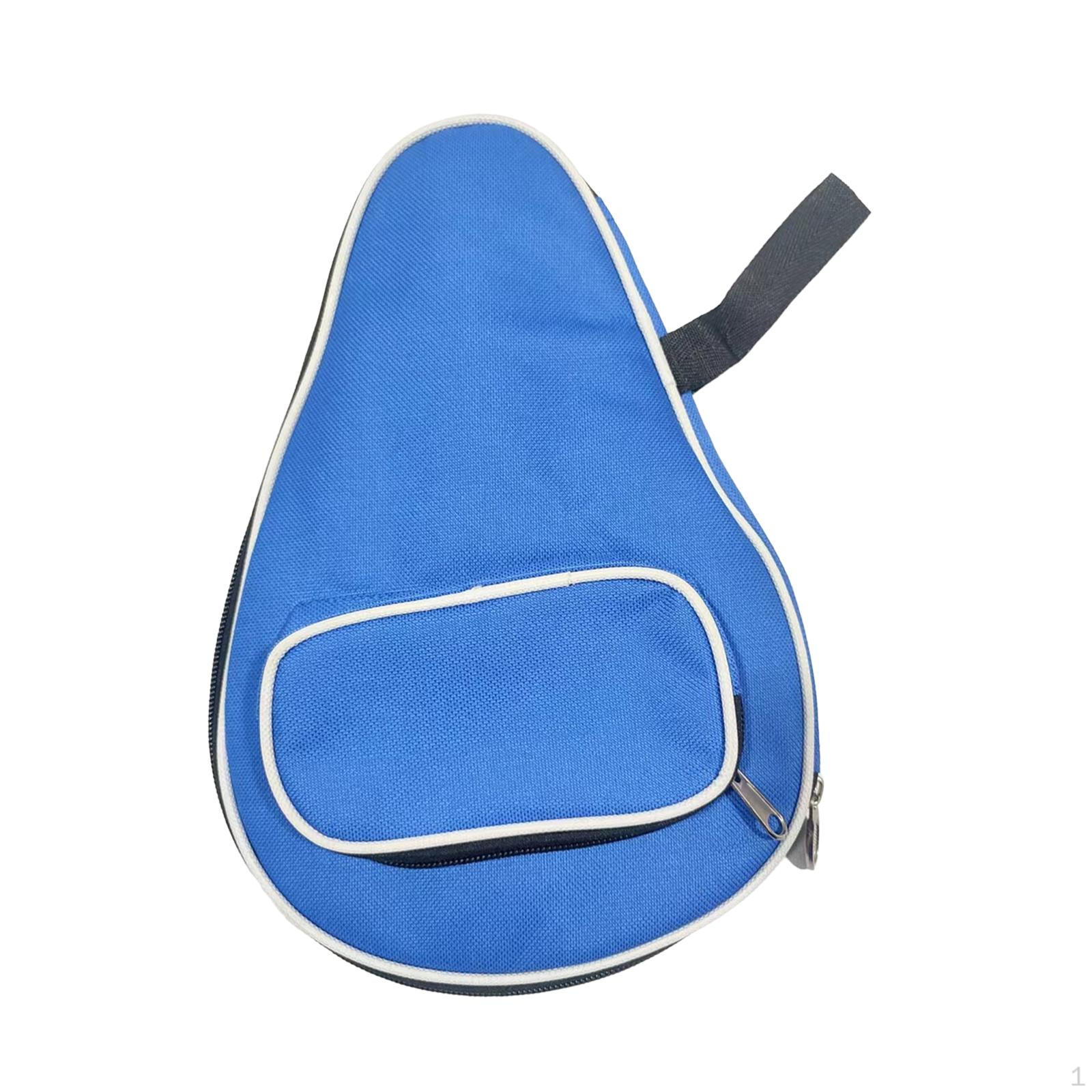 

Чехол для ракетки для настольного тенниса премиум-класса для профессиональных игроков синий