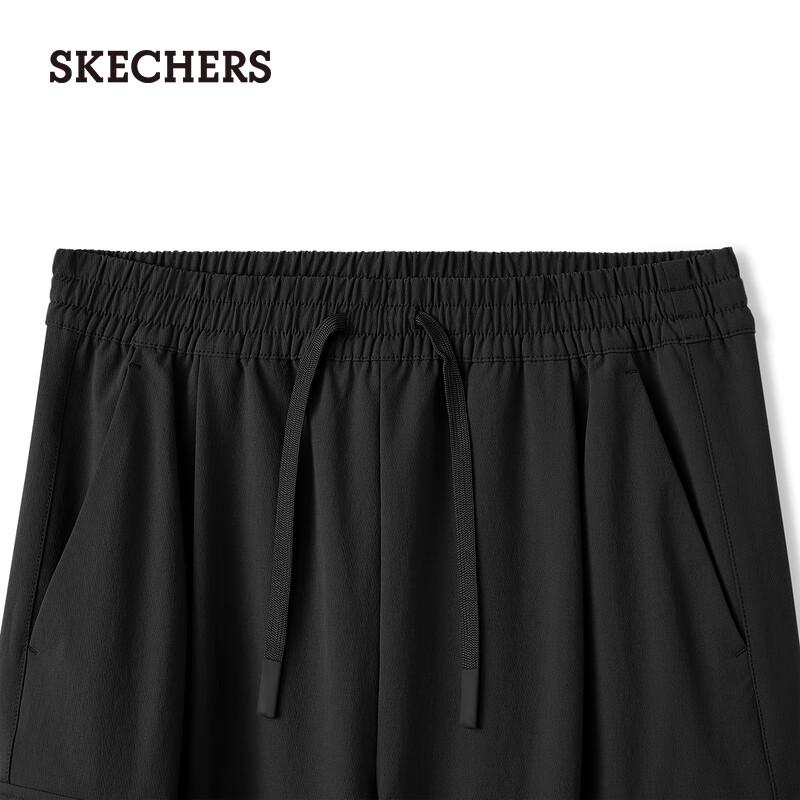 Skechers Women's L325W050 Loose Wide-Leg Cargo Sweatpants