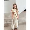 Brand Tail Goods Sports T-shirt Korean-Style Half-Sleeve Ins Children's Clothing