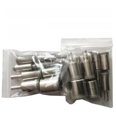 Galvanisiertes Glasbohrer-Set mit Diamant-Lochöffner – 10-tlg./15-tlg.