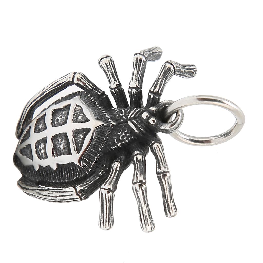 Clip On Charm Pendants Spider Shape Zipper Pendant DIY Jewelry Supplies for Senior