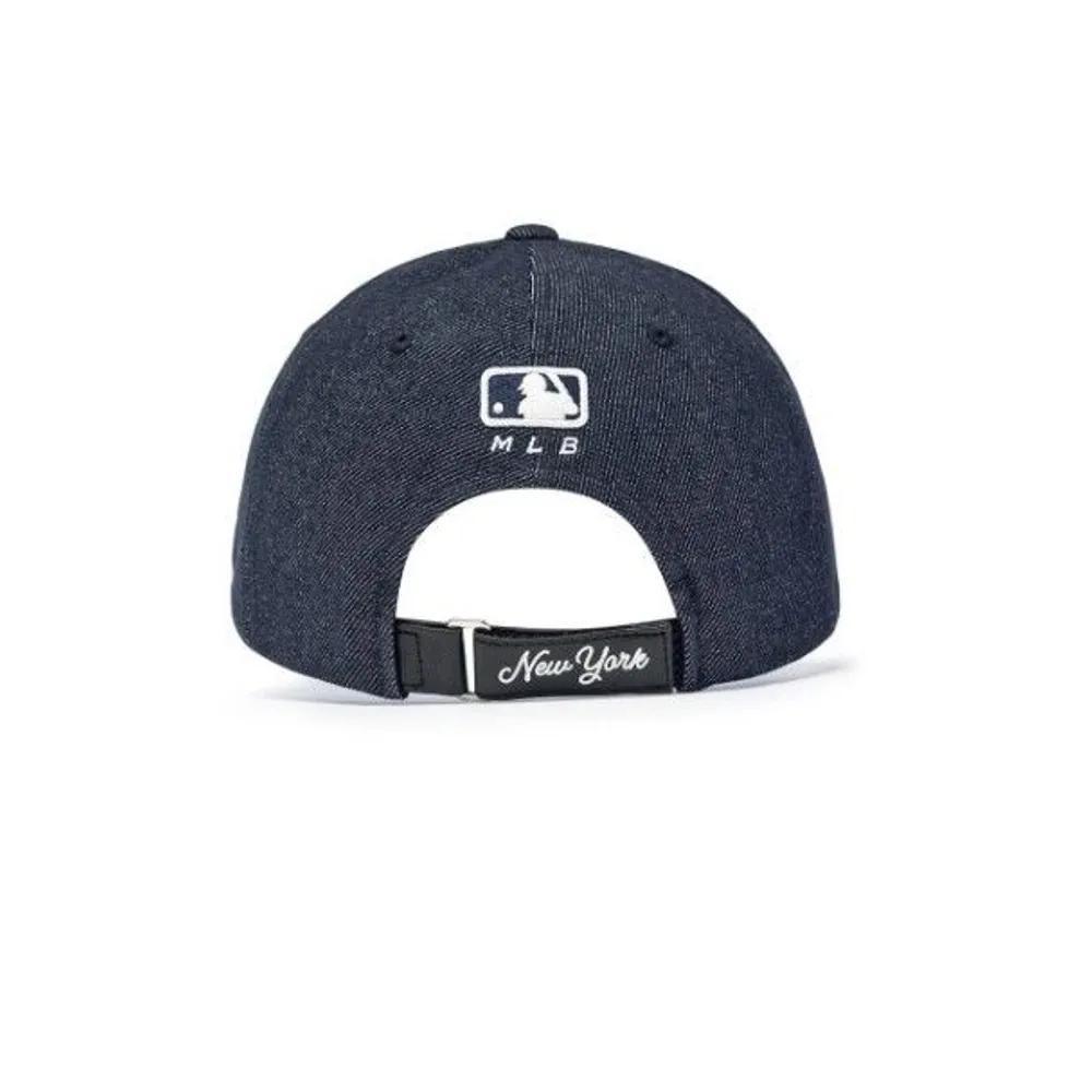 Vintage Denim Curve Logo Unstructured Ball Cap [3ACPV196N-50INS]
