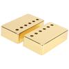 2Pcs Electric Guitar Pickup Shell Nickel Cover 50mm and 52mm Musical Instrument AccessoriesGold