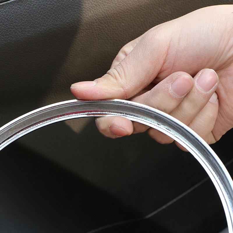 Car Door Audio Shelf Chrome Speakers Cover Trim for Chevrolet Cruze 2009 2010 2011 2012 2013 2014 2015 Frame Garnish