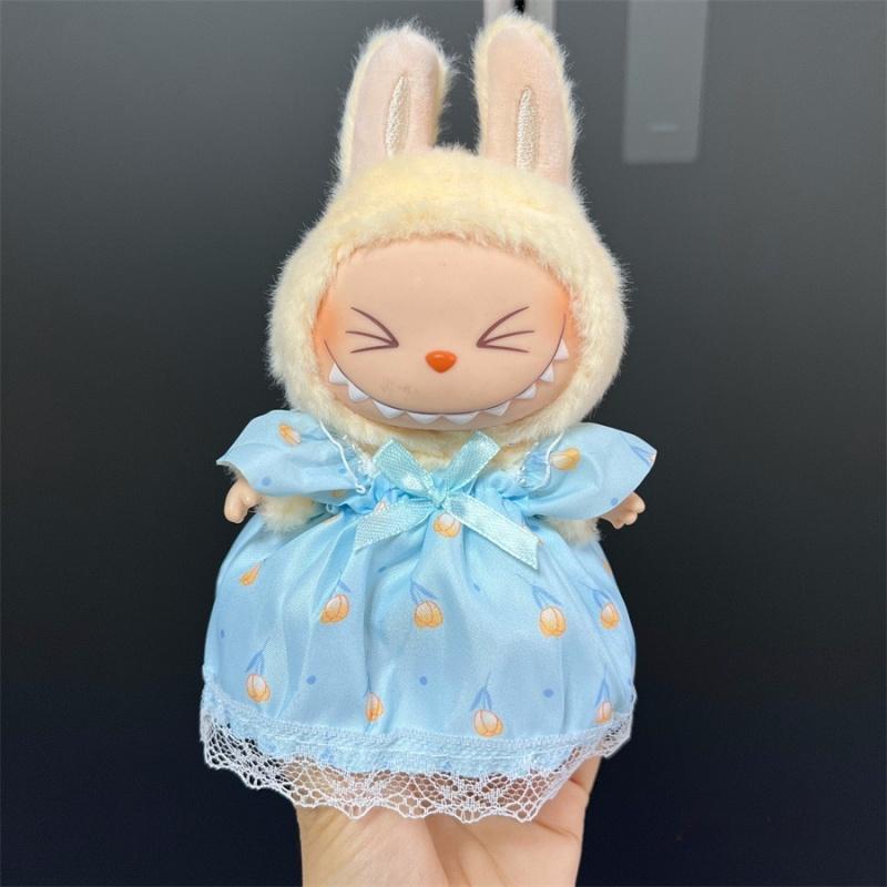 

New 17cm Overalls Collection Clothes Accessories for17cm Labubu Clothing Gift