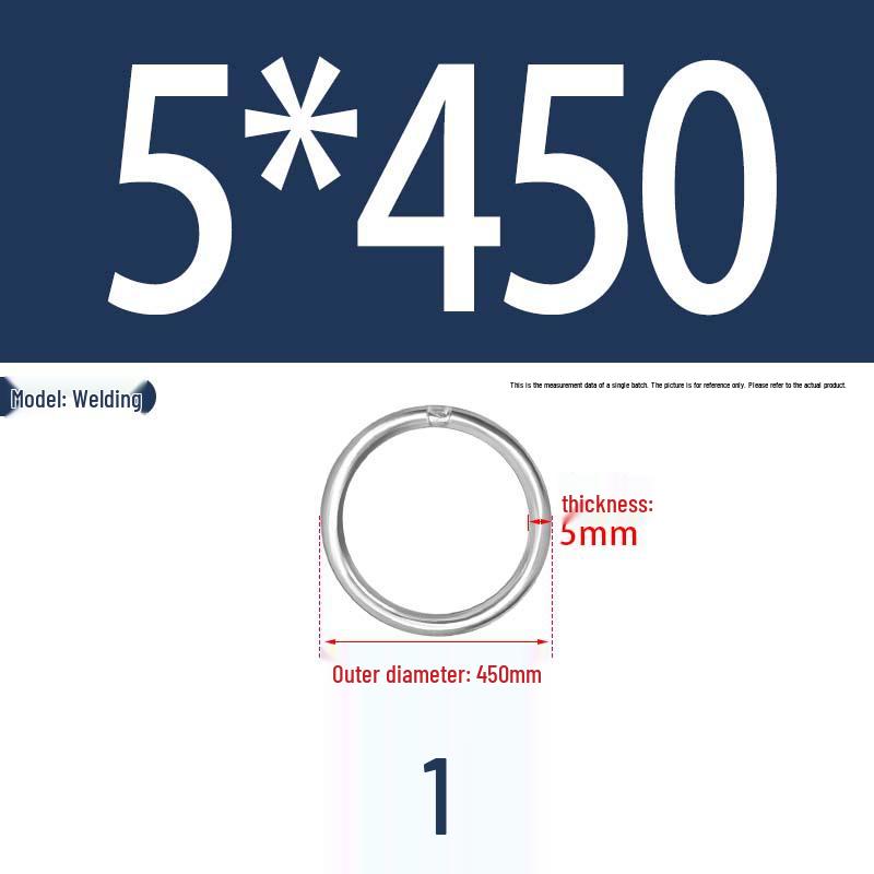 304 Stainless Steel Seamless O-Ring for Lifting and Hammock Yoga Connection
