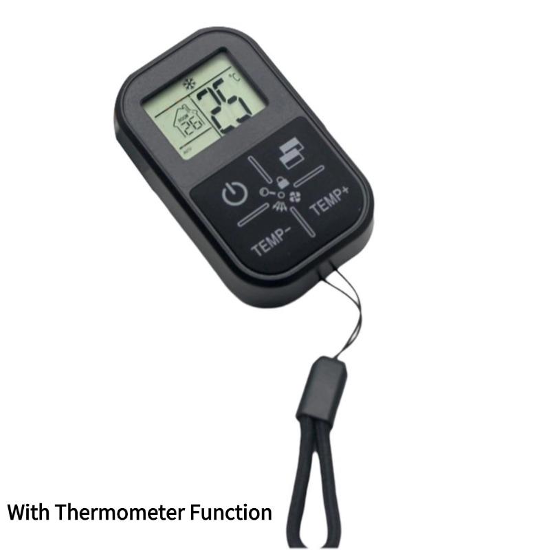 Universal air conditioner remote control Mini Portable Remote Control Panel with Thermometer Function Suitable For Any Model