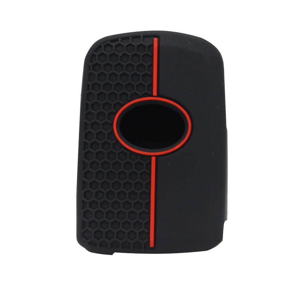 Cocolockey Car Key Case For Toyota Corolla Harrier Prius Auris Yaris 2Button Smart Keys Silicone Skin 2012- Cars Accessories