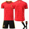 Maillot de Football Belgique Coupe du Monde 2026 pour Enfants et Adultes