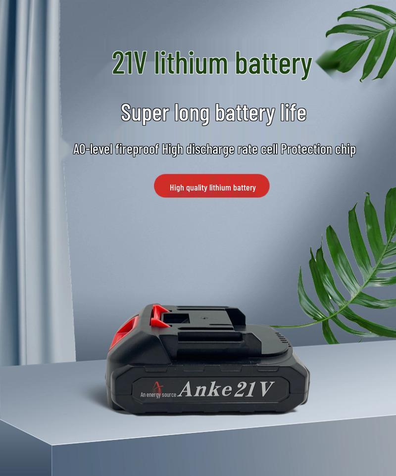 Makita 21V Lithium Battery Pack for Power Tools: Wrench, Car Wash Gun, Electric Shears, and Garden Tools.