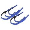 5 Pcs Sports Glasses Elastic Neck Strap Band Cord Chain Holder Lanyard for Eyeglasses(blue)