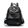 Women's Backpack Simple and Versatile Commuting Women's Bag Soft Leather Large Capacity Single Shoulder Bag Multifunctional Travel Backpack