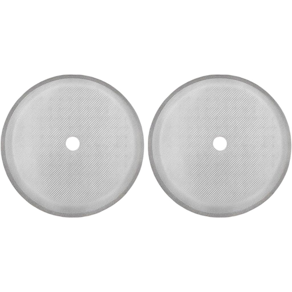 Leeseph 2 Pack French Press Replacement Filter Screen, Coffee French Press Filters Stainless Steel Reusable Mesh Filter