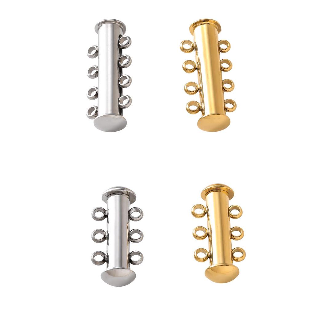 Magnetic Stainless Steel & Titanium Bracelet Necklace Clasp and Connector