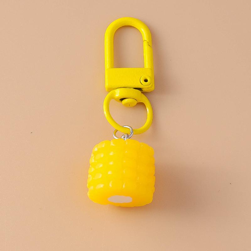 

Cute Resin Simulation Food Keychain Bread Sandwich Key Ring Pendant for Key Holder Women Girls Handbag Decor Jewelry Gift