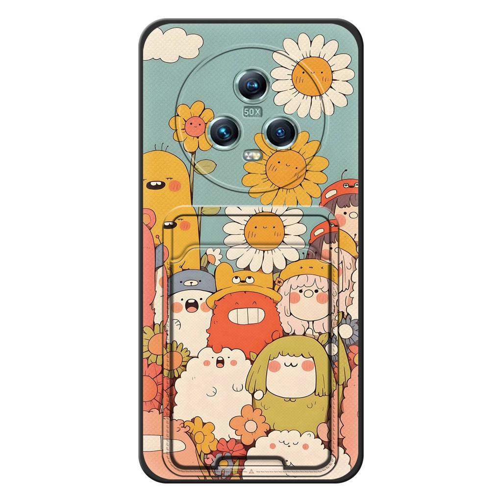 Fashion Design Durable Phone Case For Honor Magic5 Protective Cartoon Anti-dust Dirt-resistant Silicone Soft Case TPU