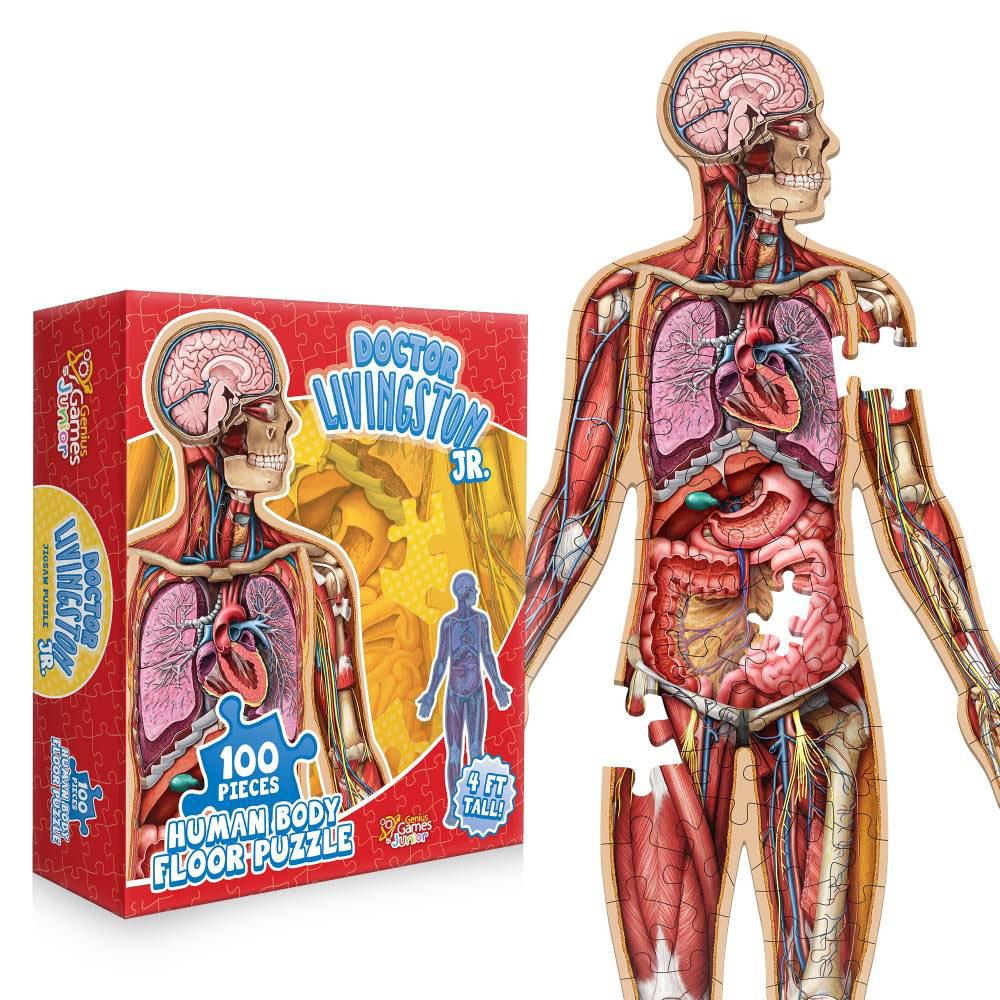 Dr. Livingston Jr. Kids Puzzle (Human Body)