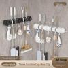 Handon Adhesive Wall-Mounted Mop Holder