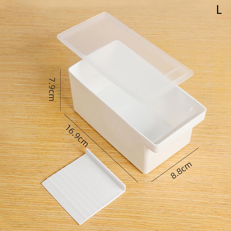 Mísa na máslo s víkem Krabička na uchování čerstvého másla s kráječem Stolní dóza na máslo pro uskladnění v lednici Home