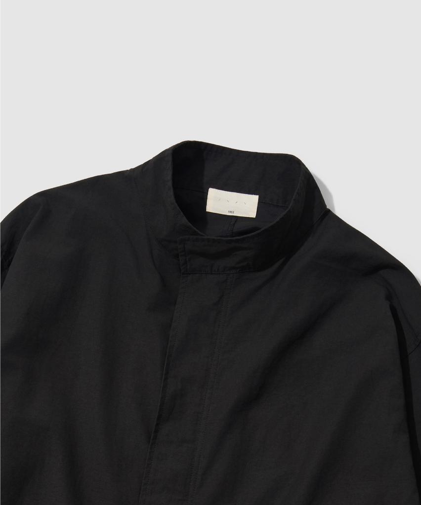 ANDAGAIN Transitional Fishtail Field Jacket (Black