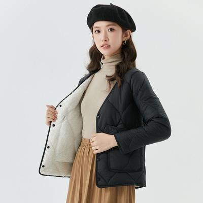 Winter Coat Cotton Jacket Women's Short Section Lightweight Enlarged Cotton Jacket Home Liner Can Be Worn Outside Cotton Women 2508
