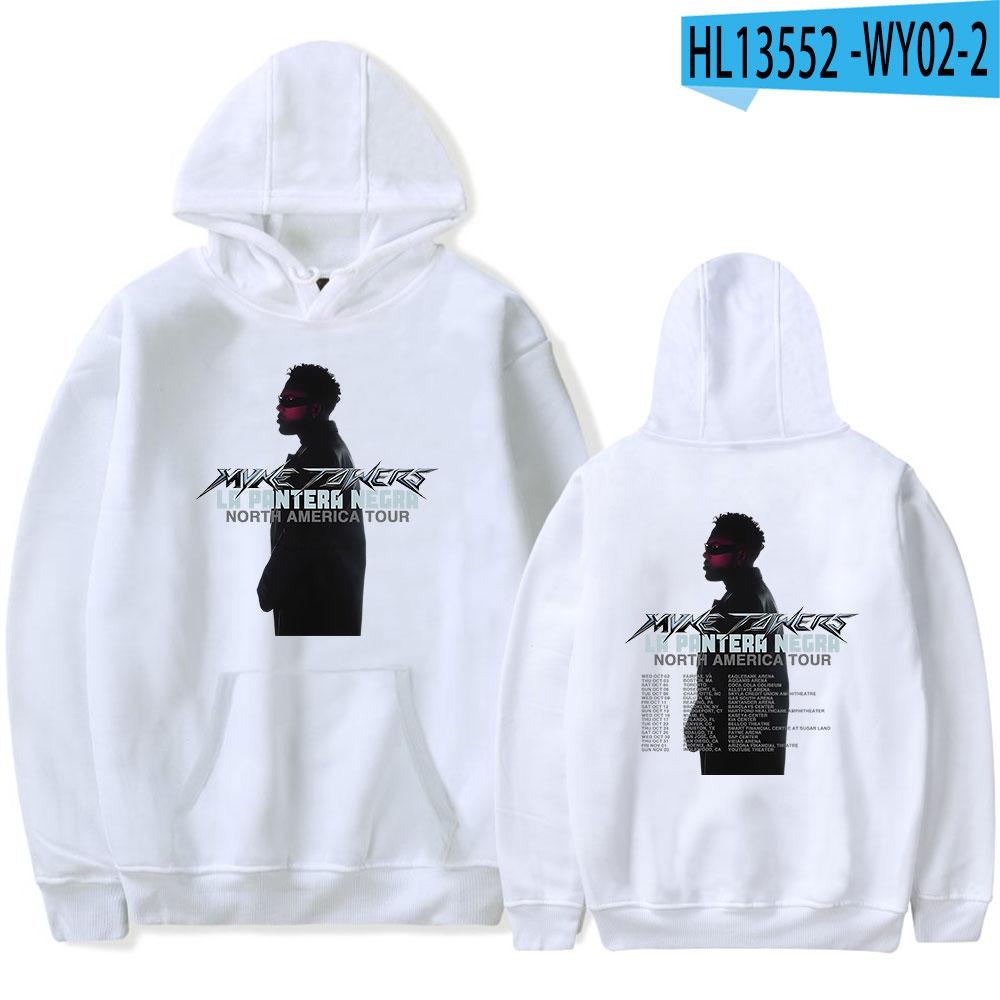 Myke Towers Hoodie Sweatshirt Fashion Man Women Tour Hoodies Printing Streetwear Casual Unisex Pullovers