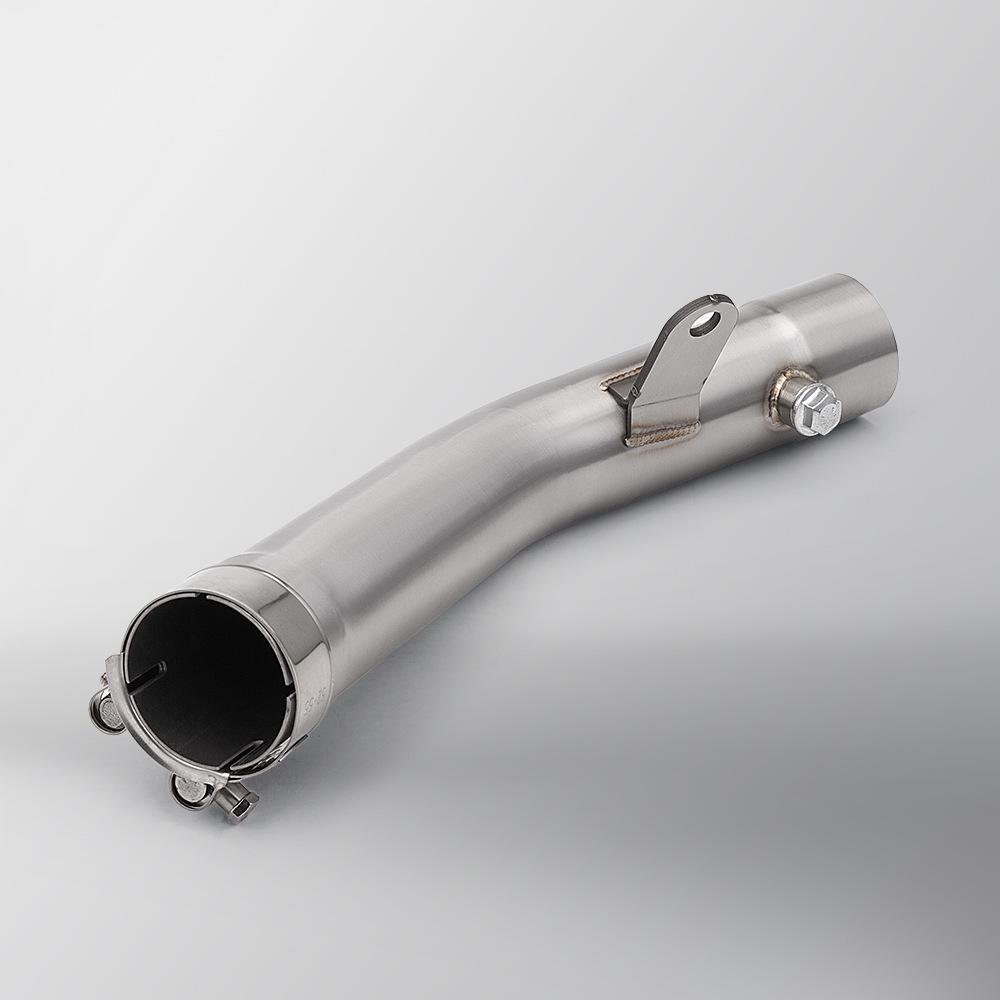 For Kawasaki Ninja ZX-6R ZX6R ZX636 2009-2026 Escape Motorcycle Exhaust System Middie Link Pipe 51MM Slip-On Mid Connecting Pipe