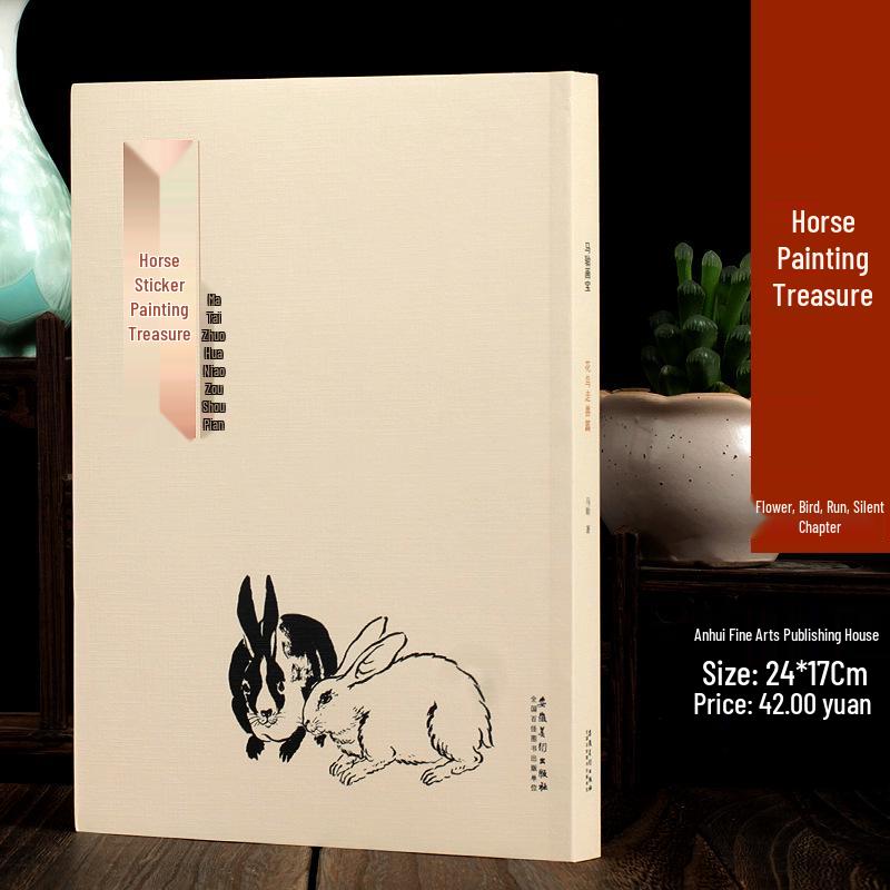 Complete 5-Volume Set of Ma Dai's Painting Treasures: Choose from Figure, Landscape, Flower-Bird-Animal, or Hua Hui's Insects Volumes