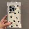 Personalized Cute Cat Paw Pattern Phone Case Iphone16pro For iPhone 16 15 Pro Max 16E 14 13 12 11pro