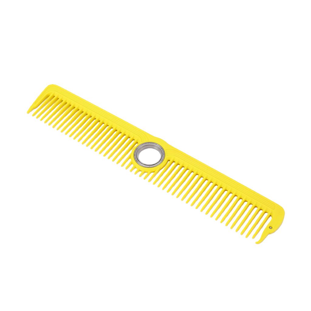 Professional Barber Comb with Center Anti Static Heat Resist Rotatable Cutting Comb