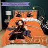 Shaman King Anime Pattern Bedding Uilt Set Uilt Cover Pillowcase Home Decoration Birthday Gift (1 * Duvet Cover + 2 * Pillowcase Without Core)154
