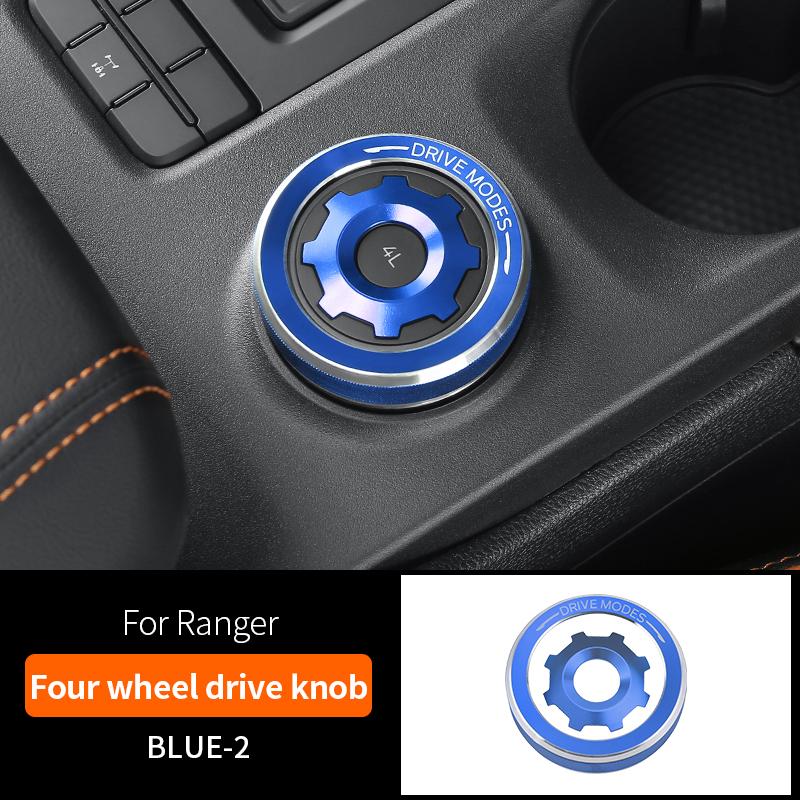 Auto Klimaanlage Schalter Bedienknopf Dekoration Abdeckung Verkleidung Auto Innenzubehör Car-Styling für Ford Ranger T9 2023 2024